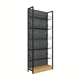 Robustes Metallregal für den Einzelhandel, verstellbares Verkaufsregal für Supermärkte, Lebensmittel- und Likörläden, stabile und vielseitige Regallösung