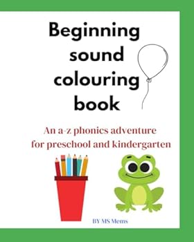 Paperback Beginning Sound Colouring Book
