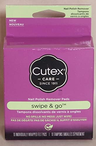Cutex Swipe and Go Nail Polish Remover Pads
