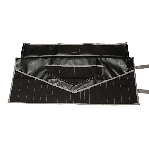 BULL TOOLS Werkzeugtasche zum Aufrollen, 26 Taschen, Schraubenschlüssel-Organizer, handgefertigt, schwer, wasserdicht… – Ansicht 1