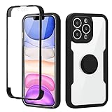 ✿【Protección de cuerpo completo】 Las capas dobles brindan una protección resistente de cuerpo completo de 360 grados, y la cubierta frontal del protector de pantalla incorporado protege la pantalla de su teléfono contra rasguños y golpes.