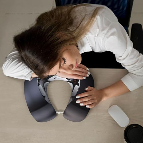 Almohada cuello U espuma viscoelástica 30x24.9 cm miniatura 6