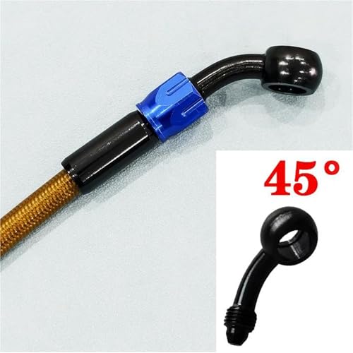 Tuyau d'huile AN3 moto de 2500mm avec flexible frein hydraulique