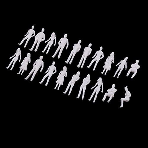 Figurines échelle O modéles miniatures plastique pour construction scènes diorama - 7