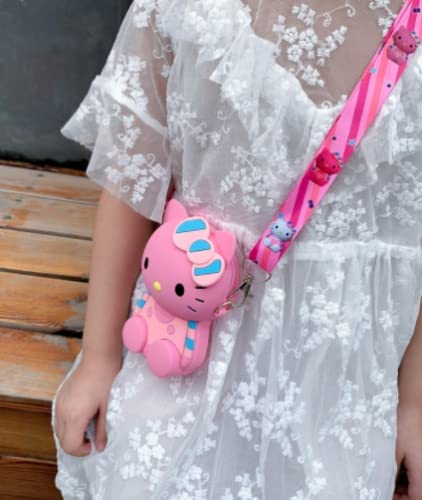 Image of EITHEO Cute Silicon Sling Bag for Girls /Women Crossbody Bag Small Size Handbag Shoulder Bag