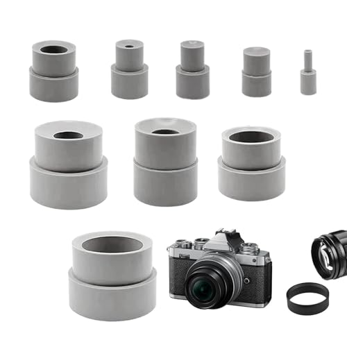 Kit de réparation d'objectif 9 pièces en caoutchouc pour démonter sans rayer vos appareils
