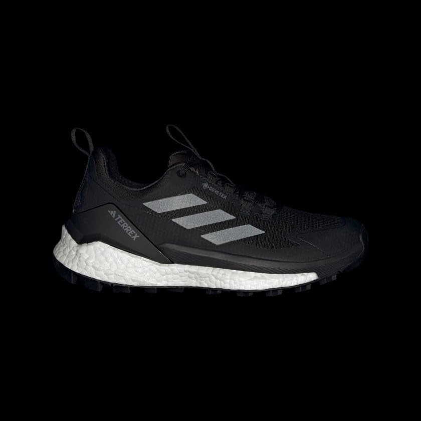Image of adidas Mens Terrex Free Hiker 2.0 Low Gore-Tex Hiking Hiking Sneakers Shoes - Black