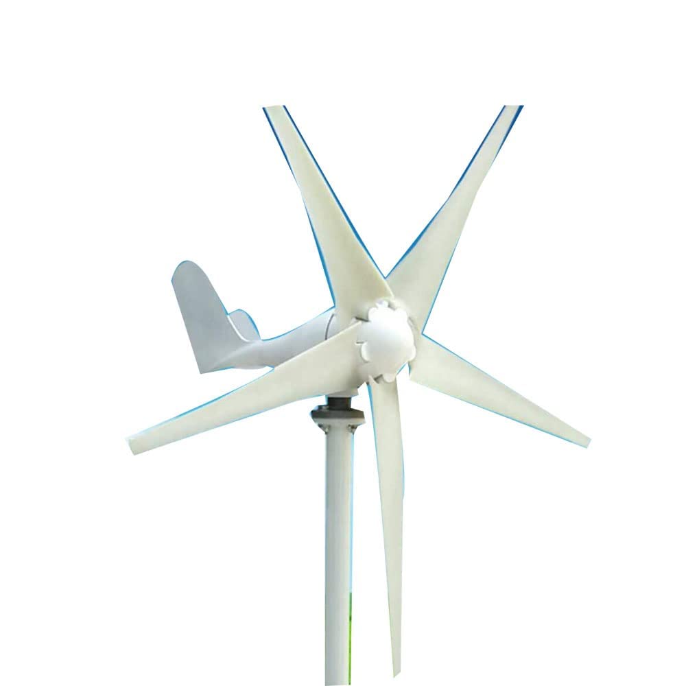 Amazon.co.jp: 12V / 24V風力T型発電機5ブレード電源、600W風力