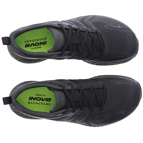 inov-8 Men's Trailtalon Sneaker, Black, 84