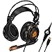 KLIM Puma - Micro Gamer Headset - 7.1 Surround-Sound - Hochqualitativer Klang - PS5 Headset mit Integrierte Vibrationen - Perfekt für PC Gaming, PS4, PS5 - Schwarz