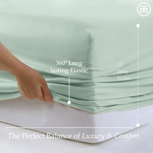 Image of Threadmill 600 Thread Count Cotton Twin Sheet Set, Sateen, 3-Piece, Cooling
