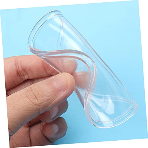 BIUDECO 5 peças de adesivos redondos para testa, ferramentas de extensão de cílios, bandeja de servi