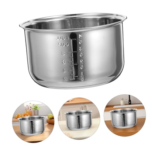 TOYANDONA Stainless Steel Rice Cooker Inner Pot Liner Substitute Part Compatibility for Electric Cooker Family Meals - Image 8