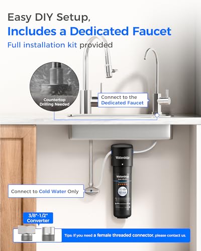 Multi-Stage Under Counter Water Filter