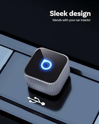 Image of OTTOCAST Mini Cube 3.0 USB C Wireless CarPlay & Android Auto Adapter 2026- Plug & Play, Fast Auto-Reconnect (Silver)