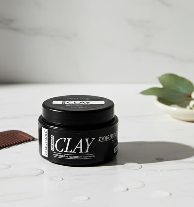 Park Daniel Strong Hold Hair Grooming Clay(50 gm) 3