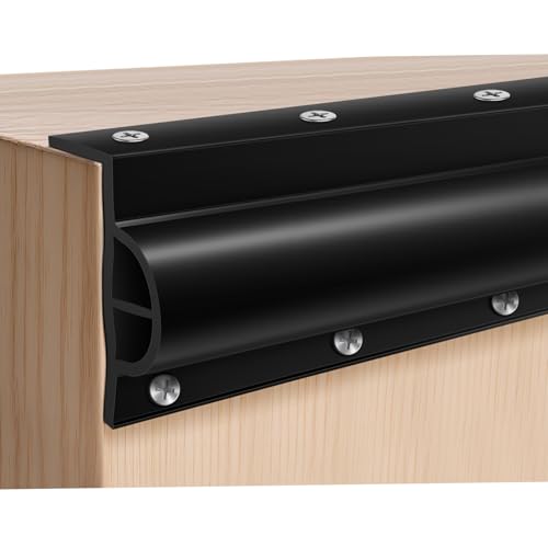 FRECCU Dock Edging,20' Boat Dock Bumpers for Dockside and Edge,10 Park 23.5 inch Dock Greater Protector Rub Rail for Boats