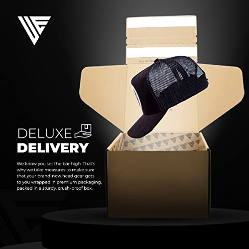 Image of Urban Effort Trucker Hat for Men - Mesh Back Baseball Cap, 5 Panel Snapback Hats for Men and Women