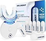 DRDENT Kit profesional de blanqueamiento dental - 8 cápsulas de gel de 33,6 ml - Ayuda a eliminar las manchas