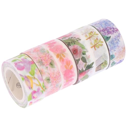 Washi tape fleurie scrapbooking autocollants journal et décoration