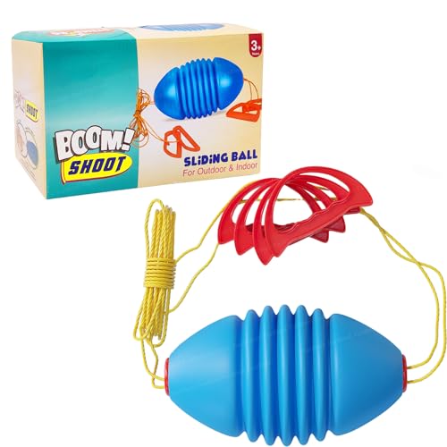 Image of FunBlast Boom Smart Ball - Sliding Ball Game for Kids, Outdoor and Indoor Ball Play Game for 3+ Year Old Kids, Boys Girls (Pack of 1 Pc; Random Color)