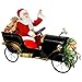 Animated and Musical Santa Driving Vintage Car Christmas Decoration - 31