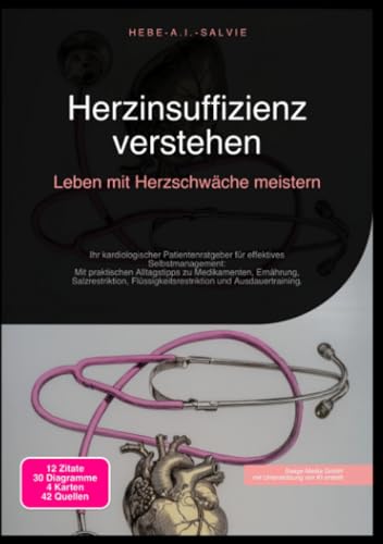 Herzinsuffizienz verstehen: Leben mit Herzschwäche meistern: Ihr kardiologischer Patientenratgeber für effektives Selbstmanagement: Mit praktischen ... Flüssigkeitsrestriktion und Ausdauertraining.
