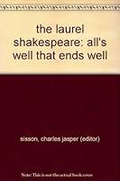 the laurel shakespeare: all's well that ends well B005LDT6Y2 Book Cover