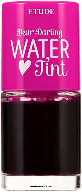 Etude House Dear Darling Water Tint Strawberry Ade (21AD)| Żywy odcień ust z nawilżającym ekstraktem z granatu i grejpfruta, aby nawilżyć usta