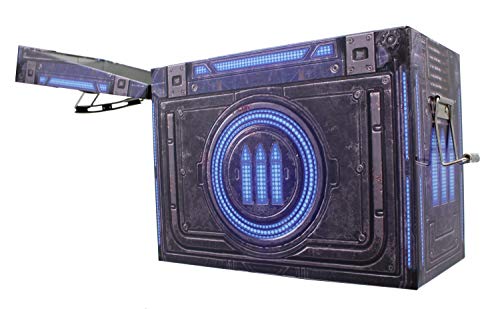 Toynk Gears of War Tin Ammunition Storage Box | Exclusive Collectible Gears 5 Latched Ammo Crate | Store Your Gears of War Loot | Measures 8.5 x 4.5 Inches