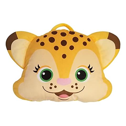 Word Party Nap Mat - Franny Pillow & Attached Blanket - Mat Rolls Into Pillow For Easy Storage - Great For Sleepovers and Naptime - Toddlers and Babies Will Love Cuddling With Their Favorite Character Cover