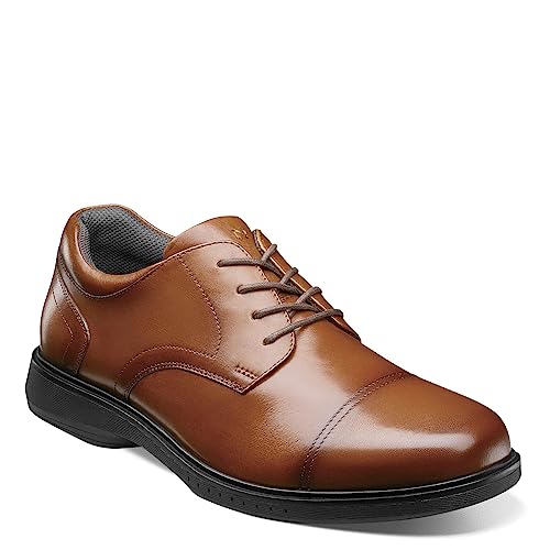 Nunn Bush Men's, Kore Pro Cap Toe Oxford Cognac #TOP3