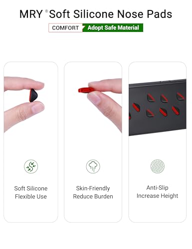 Image of Mryok Replacement Nosepieces Nosepads for Oakley Si Ballistic Det Cord Sunglass - Options