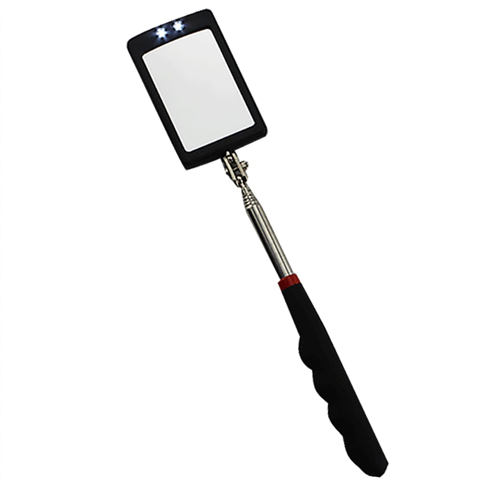 YNIYUJKL Telescoping Inspection Mirrors Adjustable Car Angle View Pen Automotive Telescopic Detection Lens Telescoping Inspection Mirror Extending Flexible With Light
