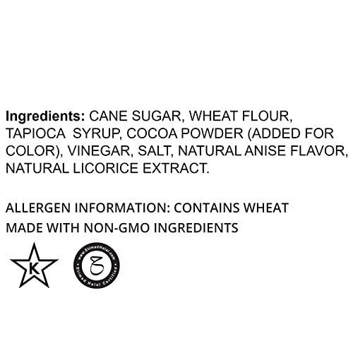 Red Vines® Made Simple Black Licorice Twists Tray 12/4Oz #TOP4