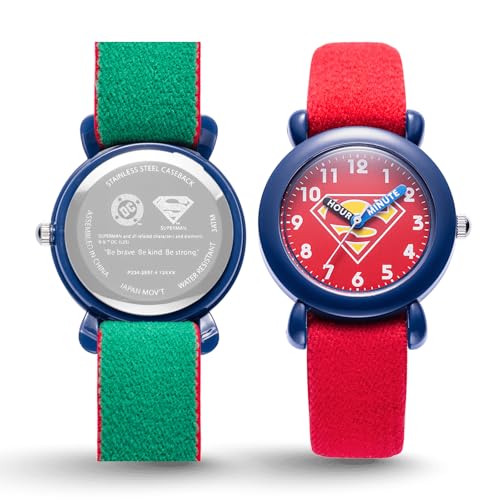 Reloj Superman para niños con bisel resistente y manecillas de aprendizaje 2