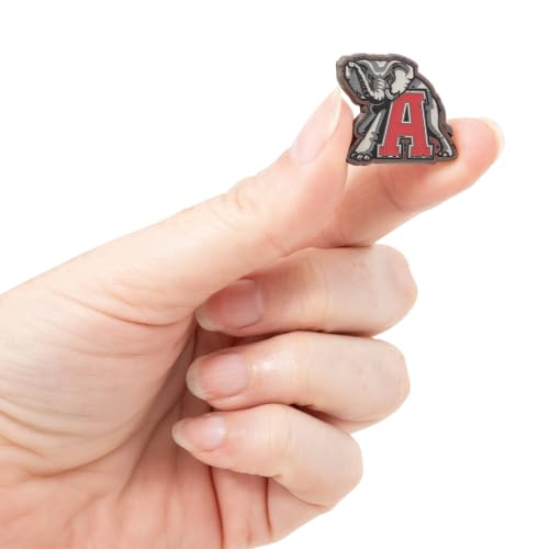 Image of Desert Cactus University of Alabama Magnetic Metal Lapel Pin (E) | Officially Licensed UA Alabama Crimson Tide Enamel Finish Lapel Pin Formal Wear Bag and Hat Jewelry Tie Track Brooch Pin