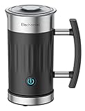 Elechomes 5 in 1 Milk Frother, Electric Milk Steamer, Automatic Hot and Cold Milk Foam Maker, 10oz Foam Maker for Coffee with Non-Stick Inner