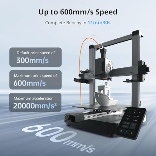 Image of 3IDEA Kobra 3 V2 Combo 3D Printer, Smart Multicolor Printing Up to 600mm /s Print Speed, Active Filament Drying Enhanced Auto-Leveling for Higher Success Rates, 10.0'' x 10.0'' x 10.2''