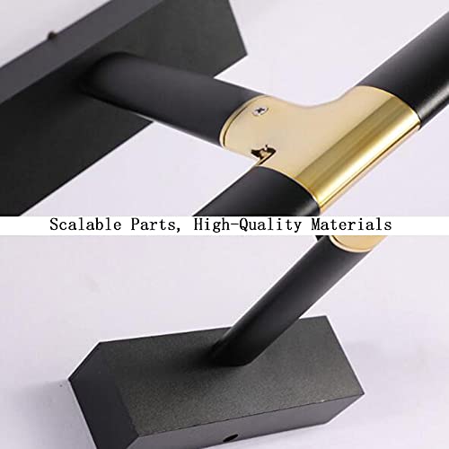 Iluminación de tocador impermeable en aluminio con brazo extensible moderno 3
