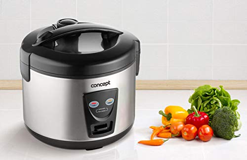 Image secondaire de Cuiseur à Riz 2 en 1 Concept RE2020 en Acier Inoxydable - 1,5 L