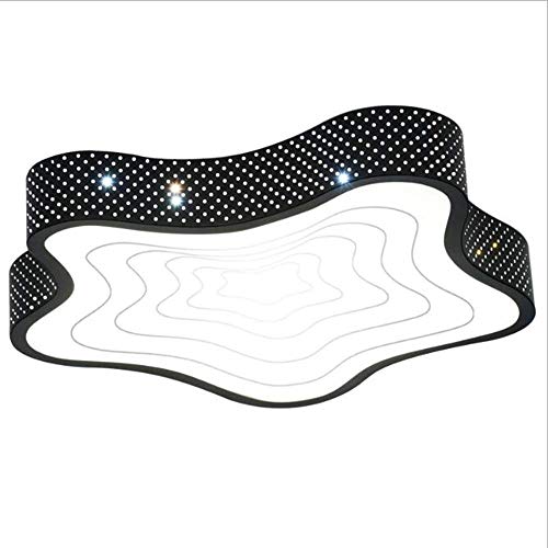 Plafonnier pour chambre de garçon et fille avec éclairage LED anti-éblouissement