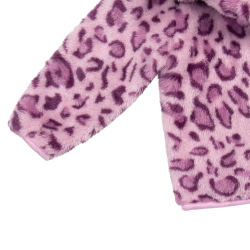 Image of JESKIDS Toddler Girls Boys Fleece Hoody Jacket Zip Up Teddy Coat Warm Winter Outwear