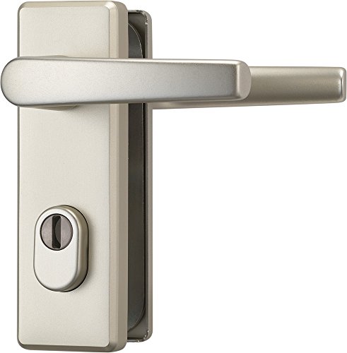 Preisvergleich Produktbild ABUS Tür-Schutzbeschlag KKZS700 F2 neusilber mit beidseitigem Drücker 08965