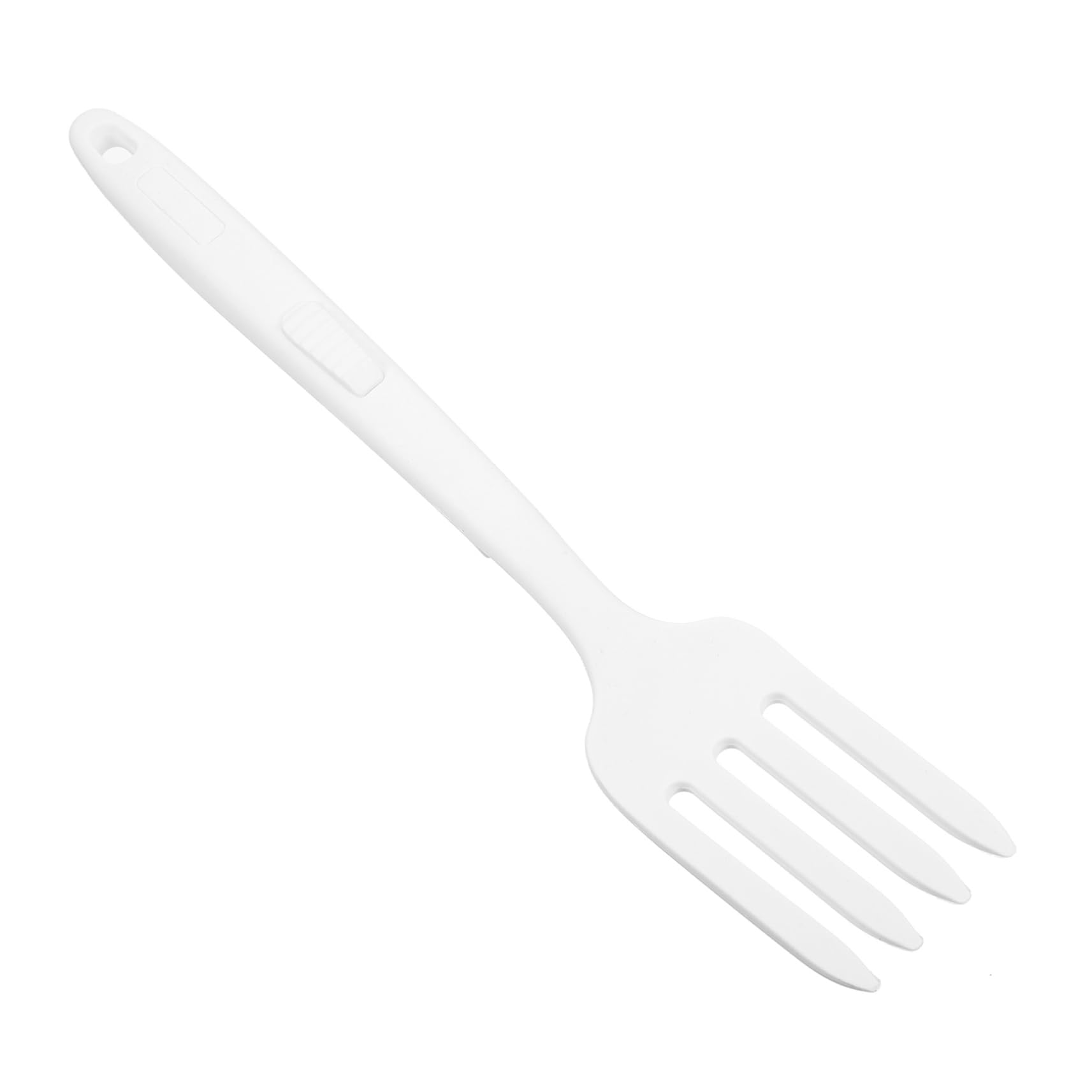 MOLUCKFU 2pcs Silicone Pasta Fork Nonstick Cooking Fork Heat Resistant Set Reusable Kitchen