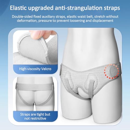 Faja Hernia General Talla S Gris Soporte y Comodidad miniatura 3