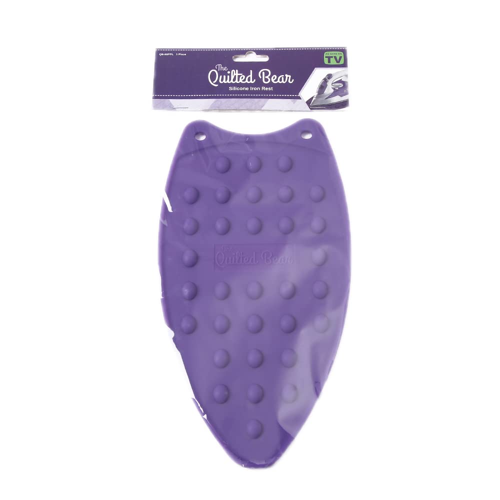 Repose-Fer en Silicone Matelassé Bear Large - 4 Couleurs (Violet)