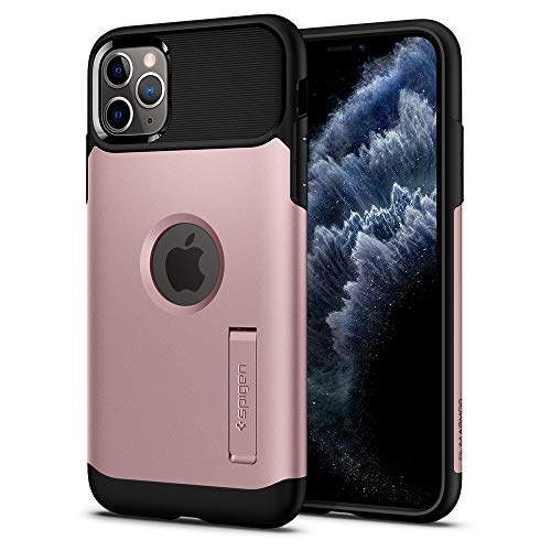 Spigen Slim Armor Designed for Apple iPhone 11 Pro Max Case (2019) - Rose Gold