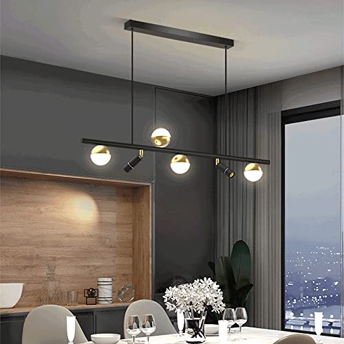 Lustre suspendu de créateur en métal noble pour salon contemporain