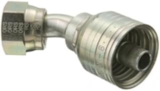 Eaton Weatherhead 06Z-L66 Hydraulic Fitting #6 Female For-Seal Swivel 45Â° Elbow 1-1/16